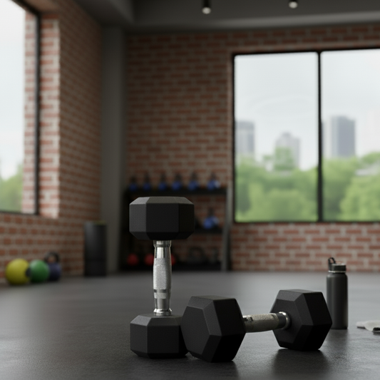 Hustler PVC Dumbbell Set | Fixed Weights | Full Body Workout